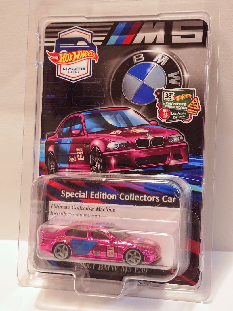 ホットウィール　コンベンション　2024 メタリックピンク　BMW M5