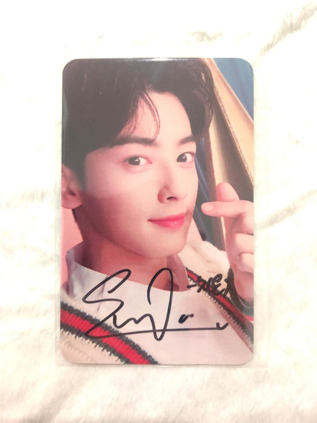 Astro FM201.8 サイン入り　チャウヌ　フォトカード