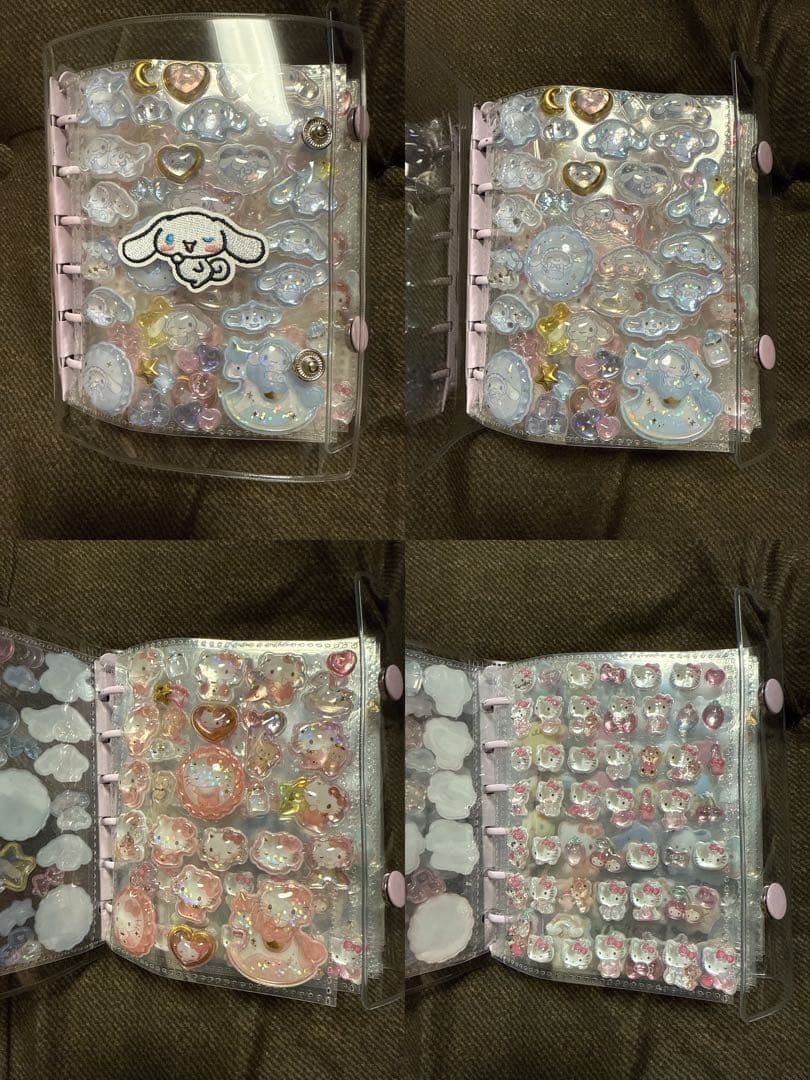 シール帳　完成品　３冊　たまごっち　サンリオ　しずくちゃん　たまごっちシール付き