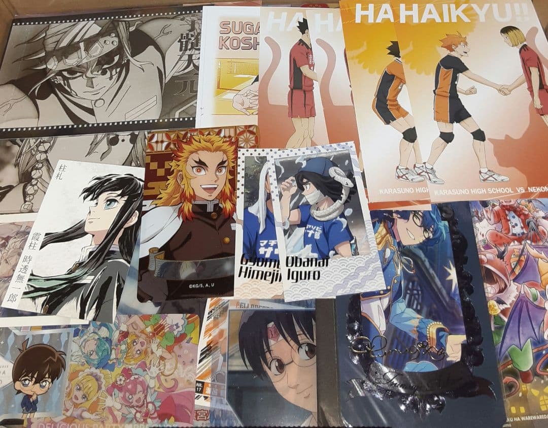 アニメグッズ 紙類・薄物 大量 まとめ売り 1000点