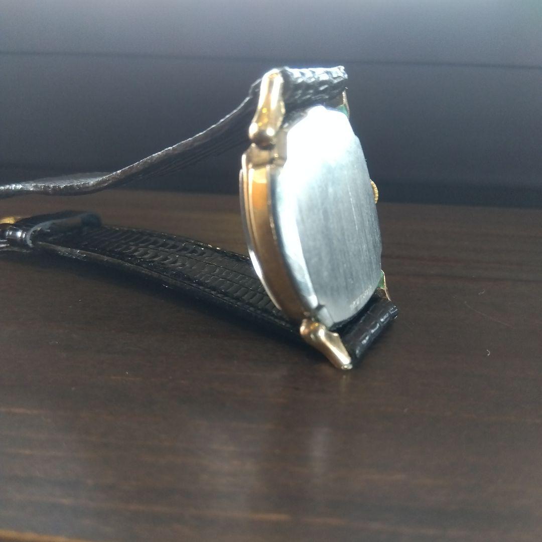 【値下げ】腕時計　エルジン　ELGIN　スモセコ　手巻き　修理保証書付き　美品