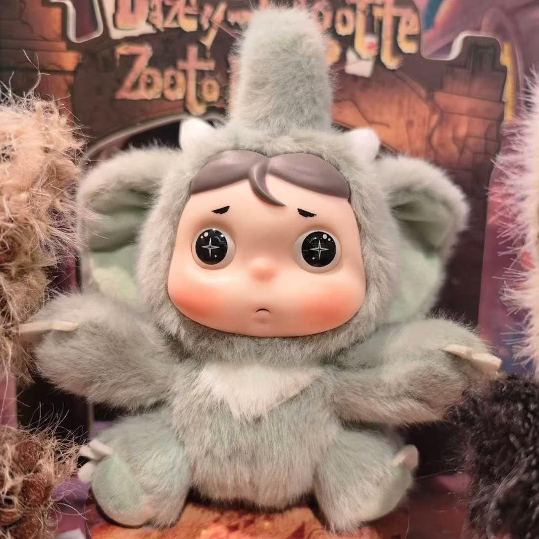 「 忘れられた動物都市」 シリーズ ぬいぐるみ ストラップ ブラインドボックス