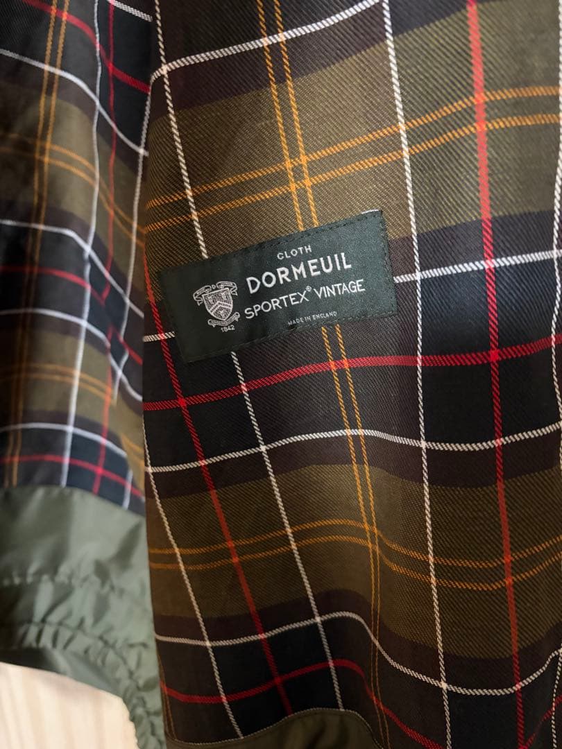 バブアー　トランスポート　ノンオイル　トゥモローランド別注　38