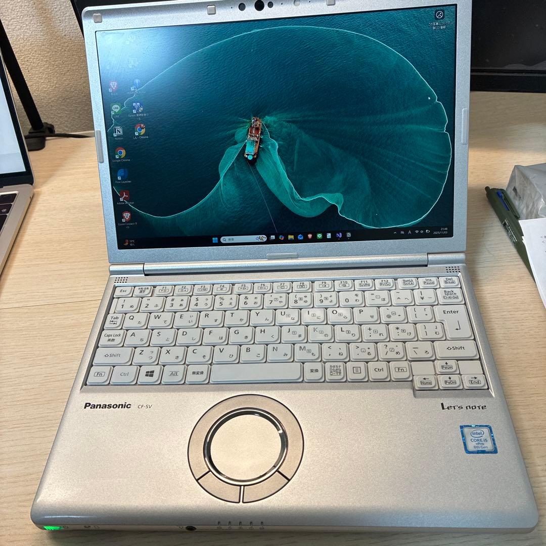 Panasonicレッツノートwin11/i5/メモリ8GB/256GB/i5