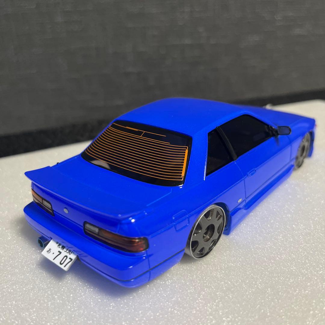 京商ミニッツ　S13シルビアエアロボディ　角目　Rグリル