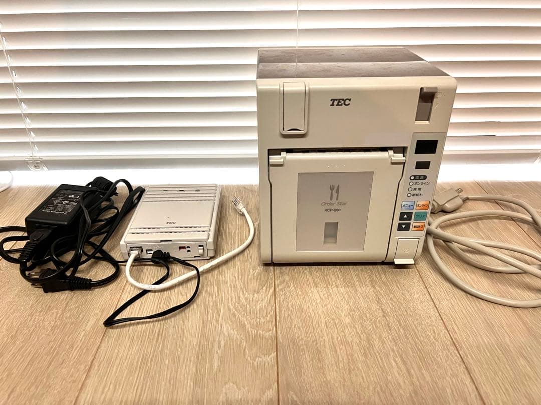 東芝テック・KCP200キッチンプリンタ＋アクセスポイントセット