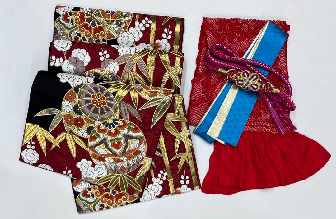 豪華　総絞り　振り袖　フルセット　別誂長襦袢付　金彩　刺繍　成人式　　緑　532