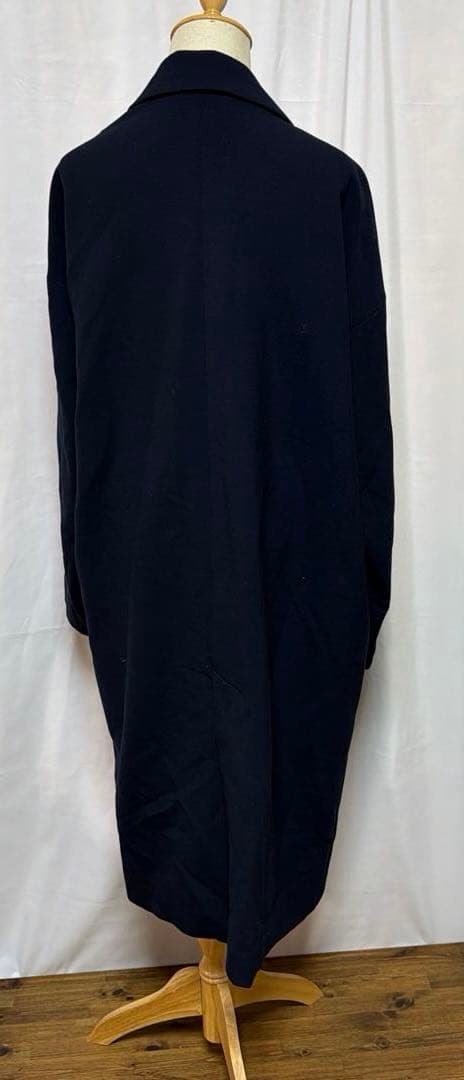 ENFÖLD 38 美品 ネイビー ロング丈 チェスターコート
