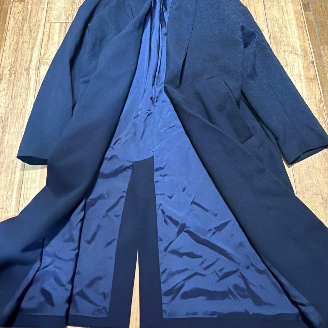 ENFÖLD 38 美品 ネイビー ロング丈 チェスターコート