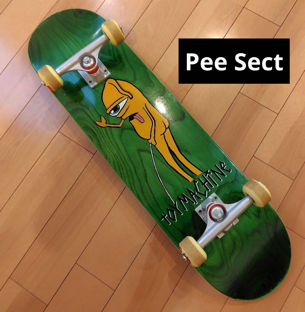 toy machine トイマシーン Pee Sect スケートボード