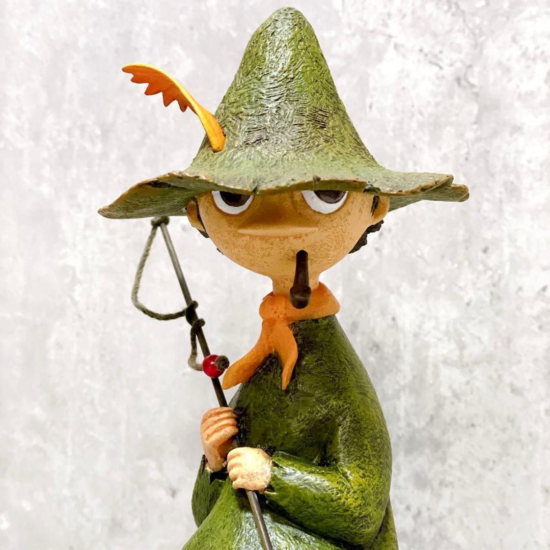 極美品 ベネリック ムーミン フィギュア スナフキン 釣り 置物 インテリア