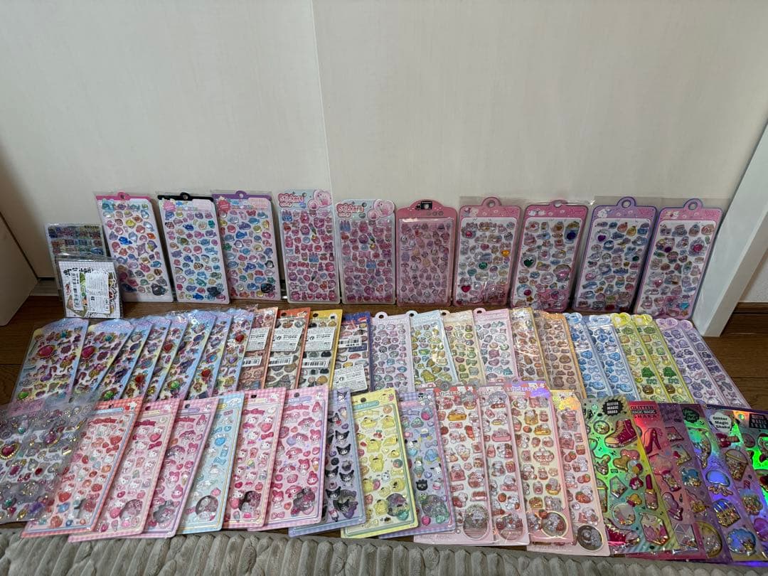 ボンボンドロップシール 等 シールまとめ売り 6穴リング用リフィル 等も