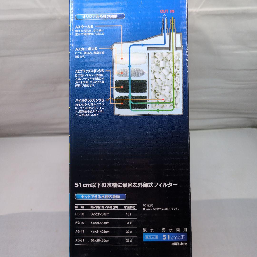 Tetra オートパワーフィルター AX-45 Plus 本体＆交換ろ材セット