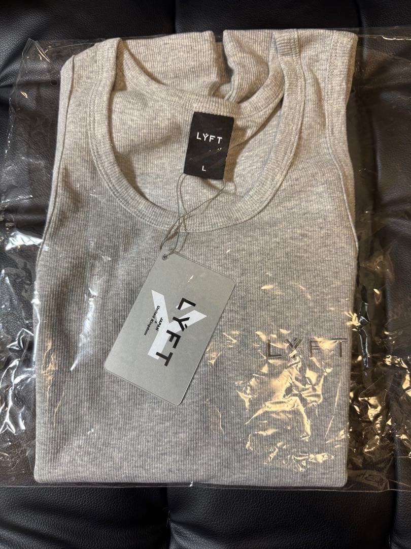 LYFT タンクトップ　グレー　Ｌサイズ