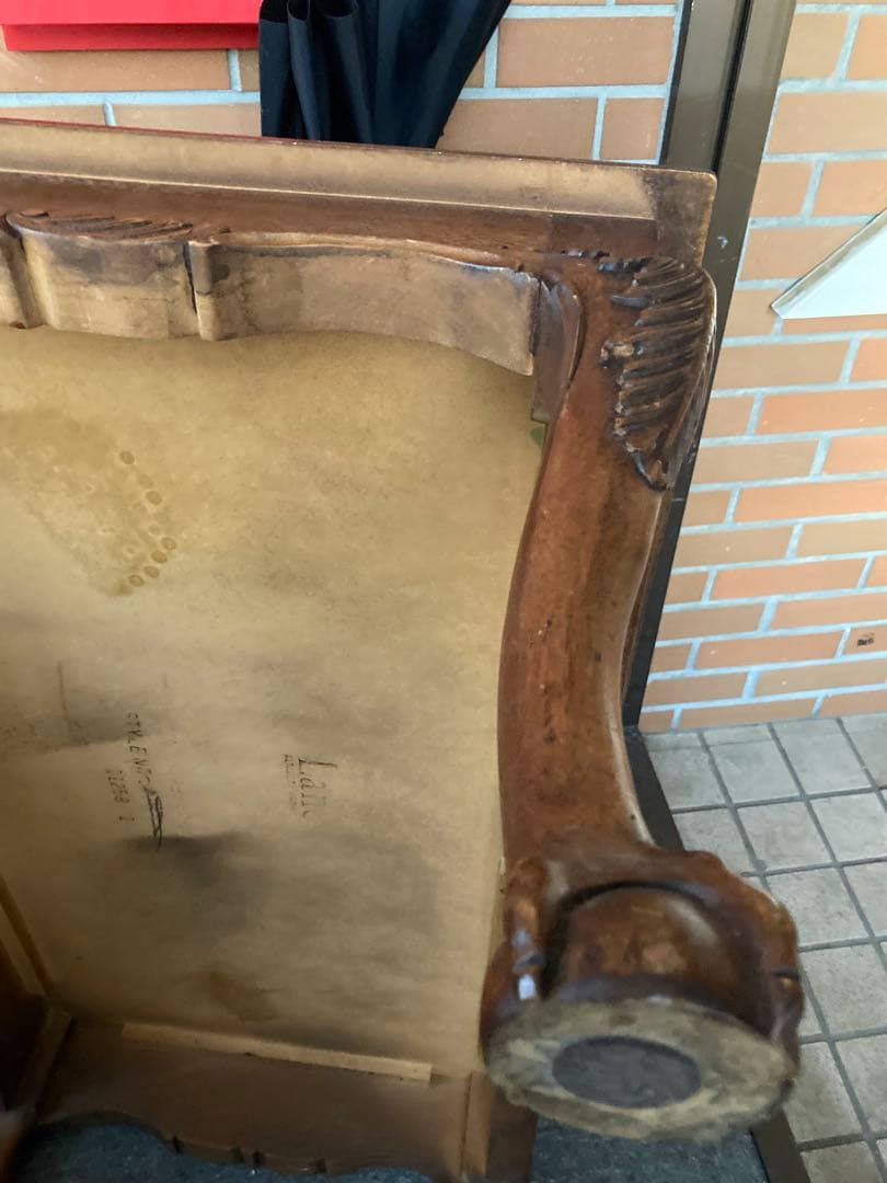 アメリカ製　USA センターテーブル　ロウテーブル　ヴィンテージ　アンティーク調