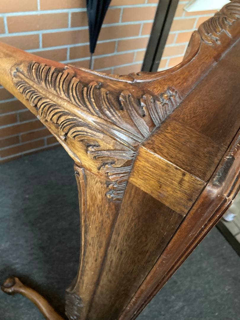 アメリカ製　USA センターテーブル　ロウテーブル　ヴィンテージ　アンティーク調