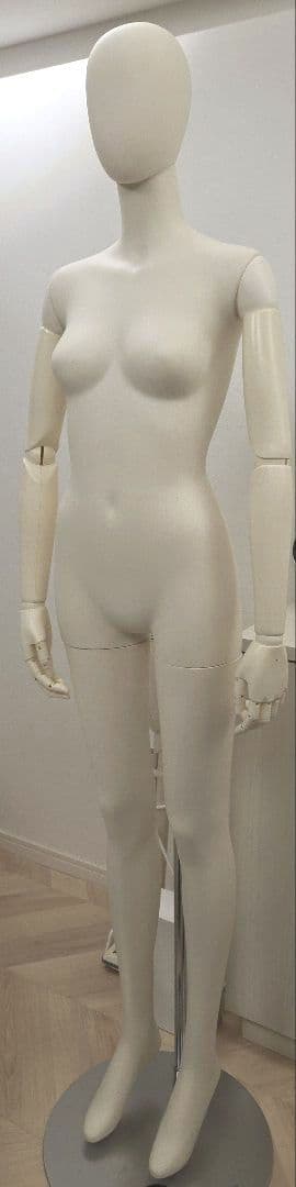 ホワイトマネキン 可動式腕