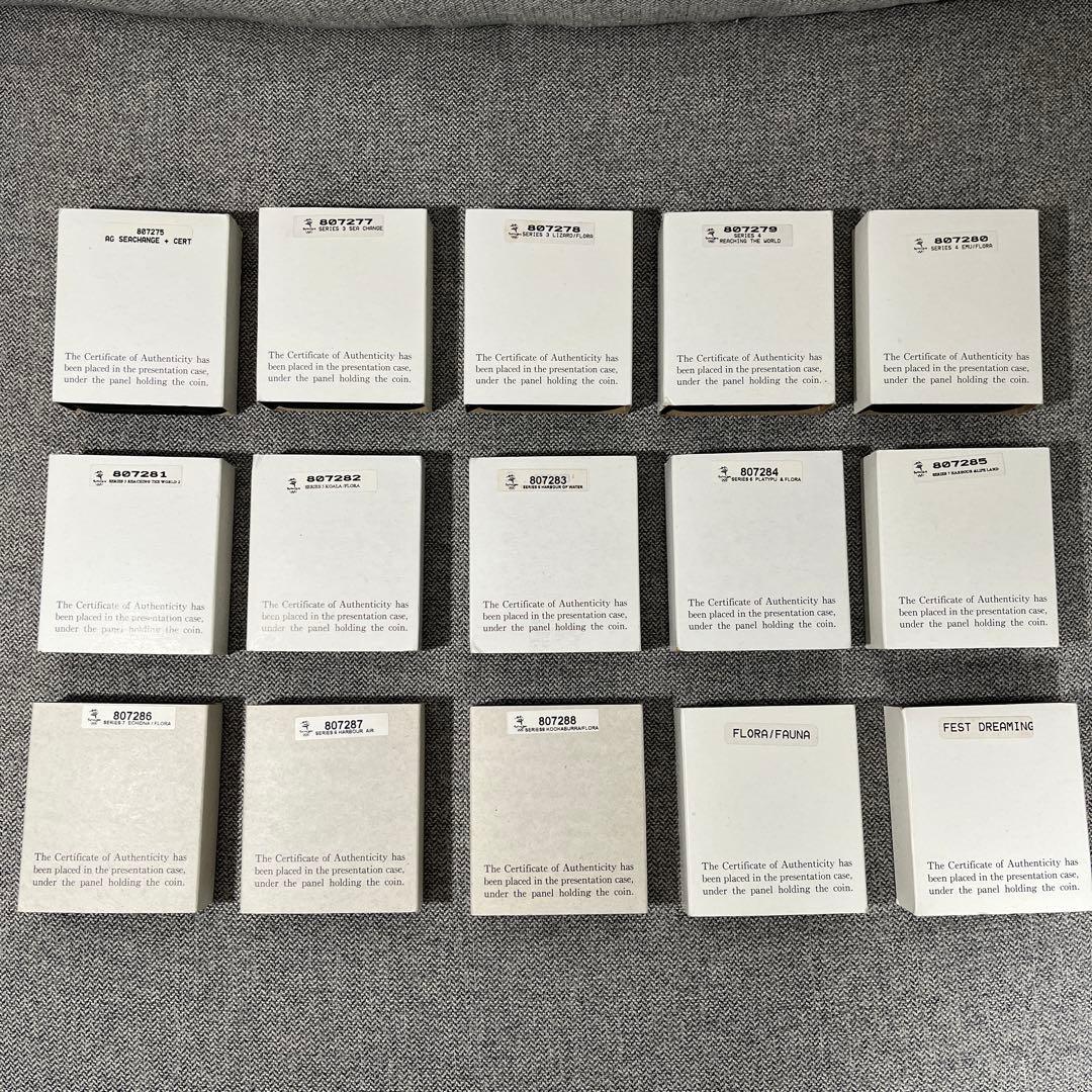 シドニー2000オリンピック銀貨コレクション