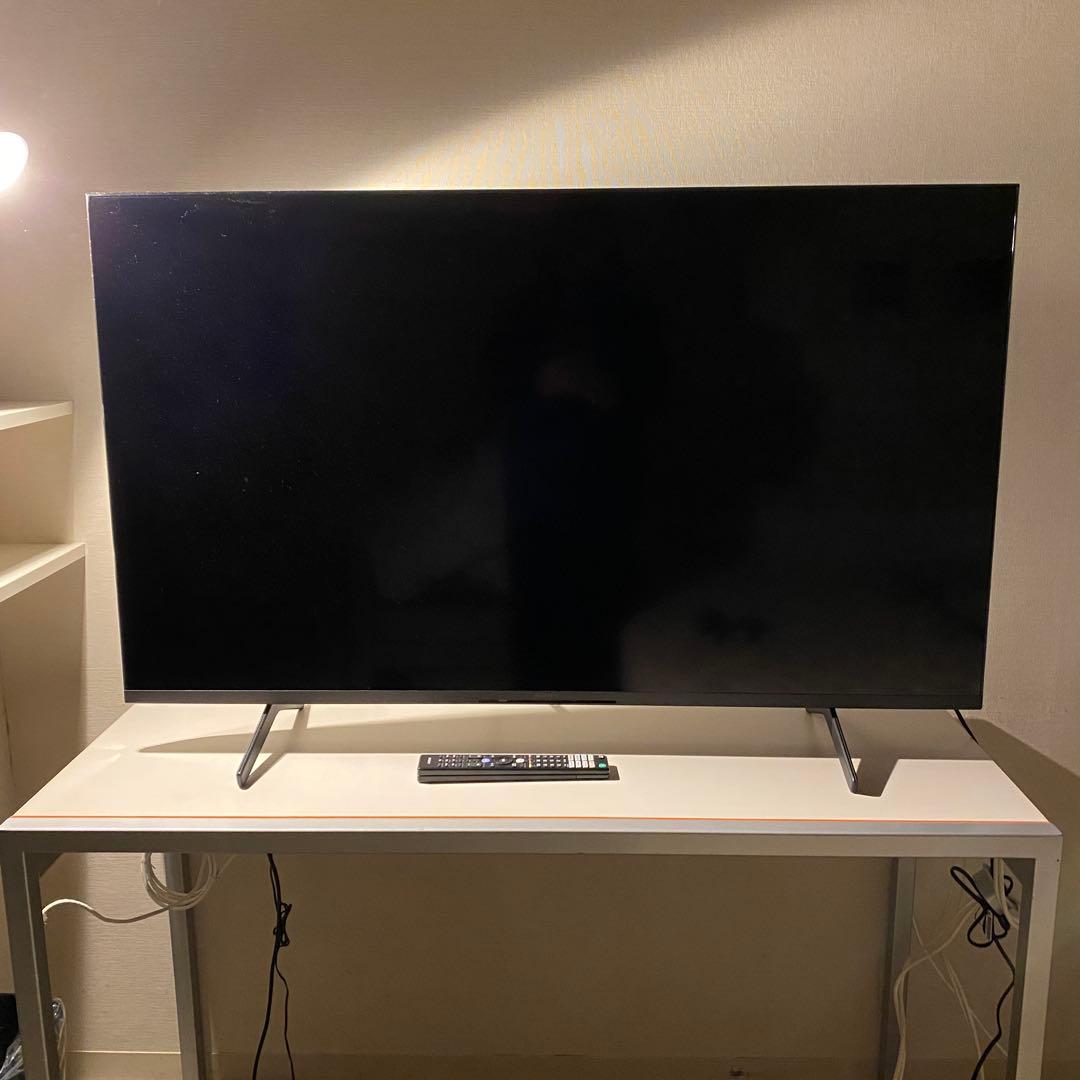 極美品 24年製 SONY 50型 液晶テレビ 4K ほぼ未使用