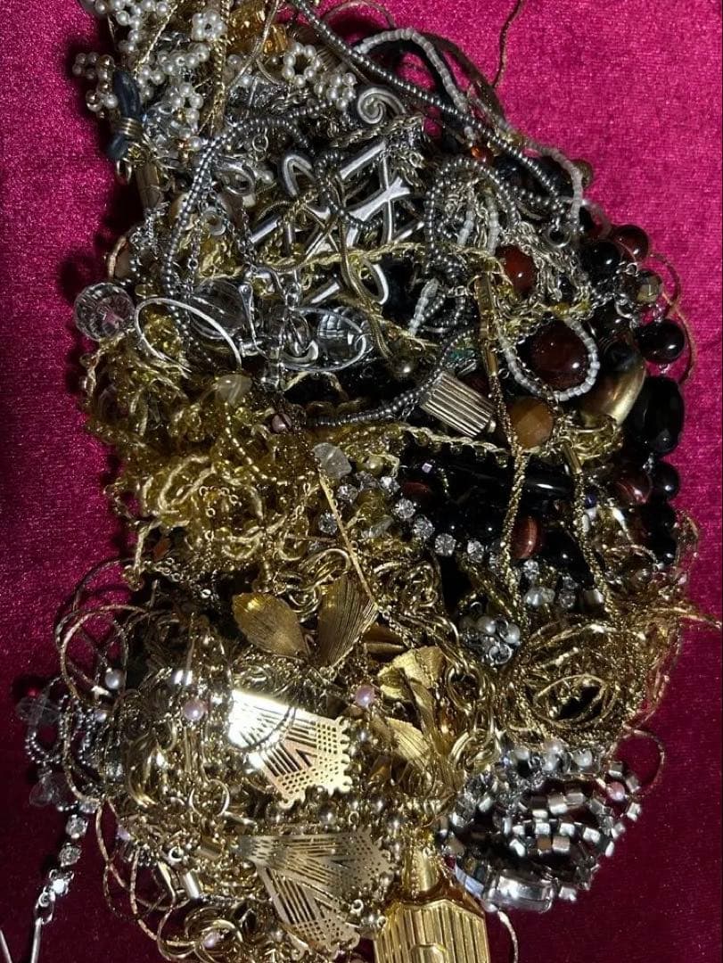 アクセサリー　まとめ売り　ジャンク品　600g