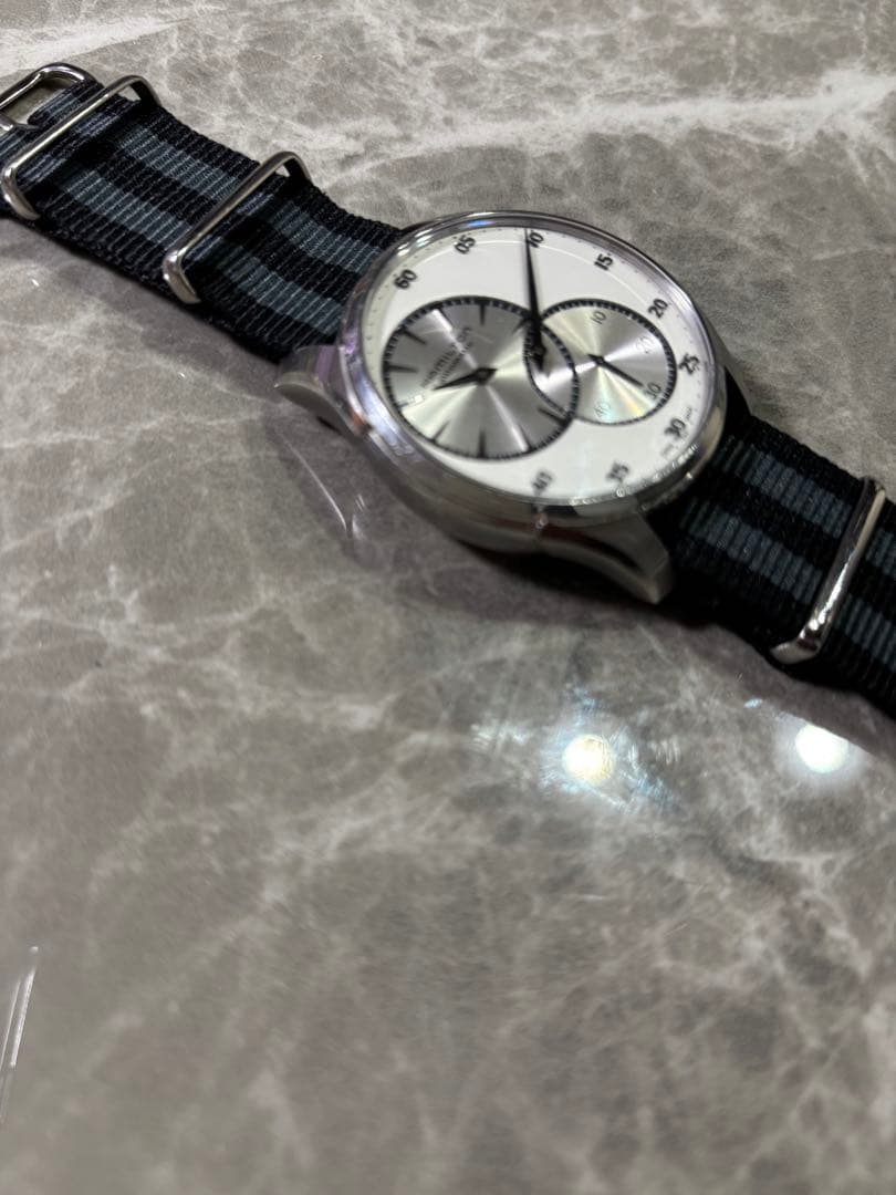 スマイリーn ハミルトン　ジャズマスター　レギュレータ　自動巻き