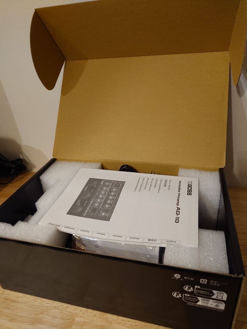 【未使用に近い】 BOSS AD-10 acoustic preamp