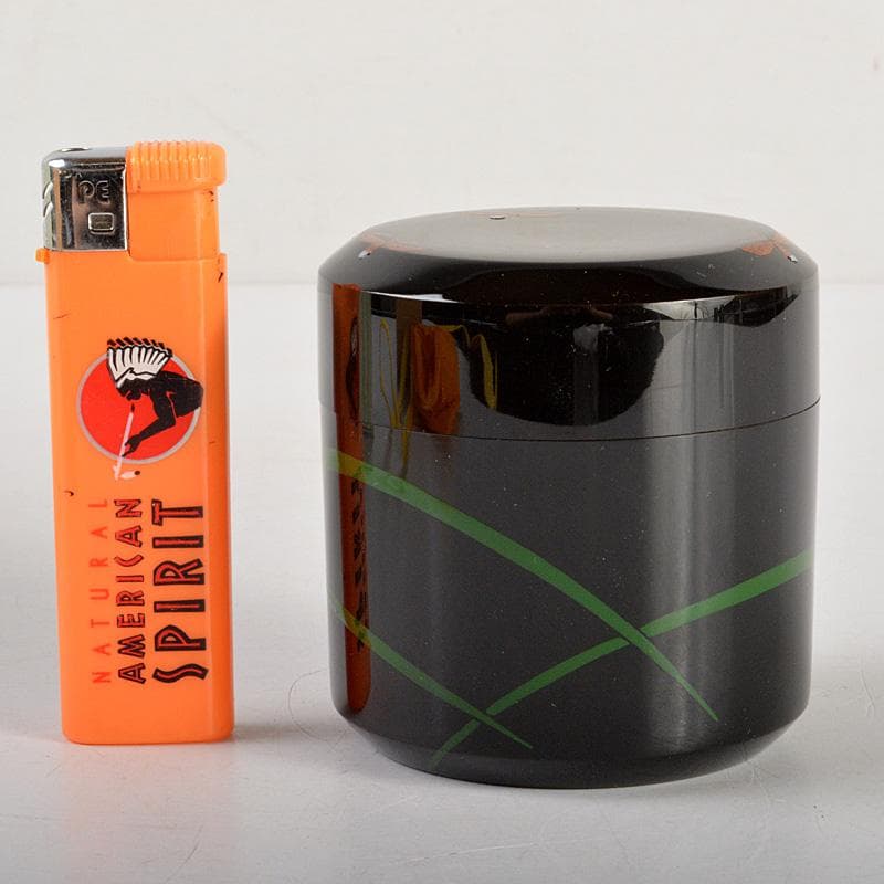 茶道具　中村宗悦作　即中斎好　螺鈿装飾　蛍早苗　雪吹棗　共箱　V　6286