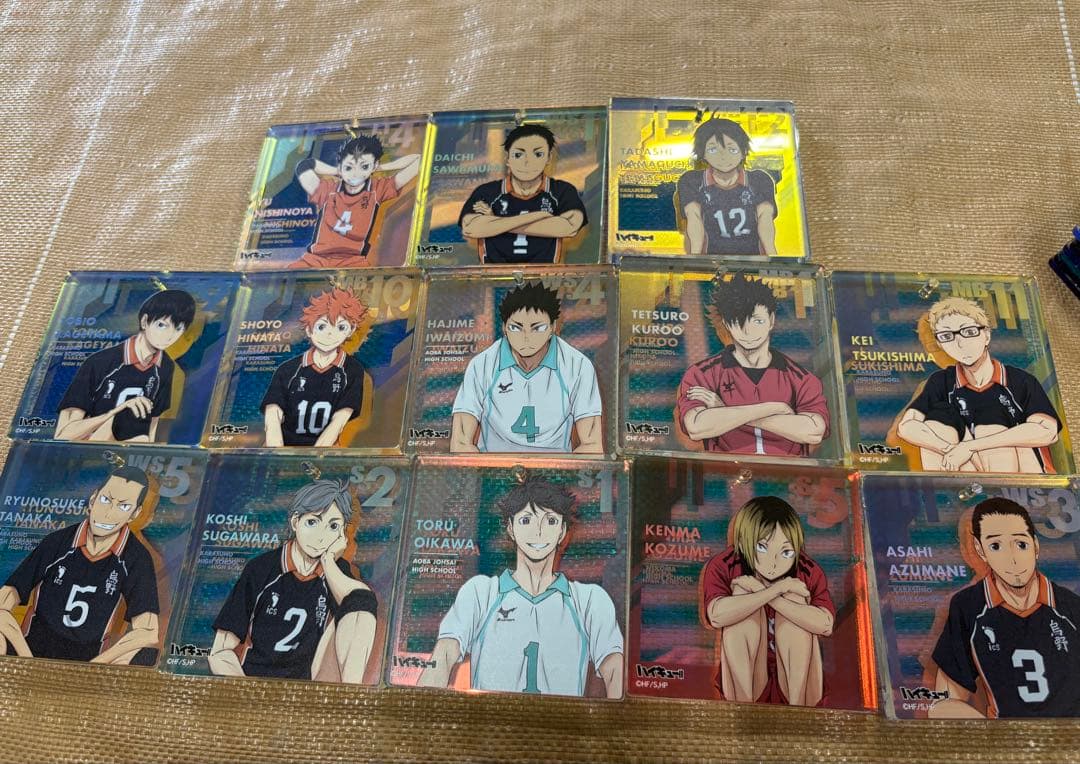 ハイキュー!! アクリルブロック　コンプリート