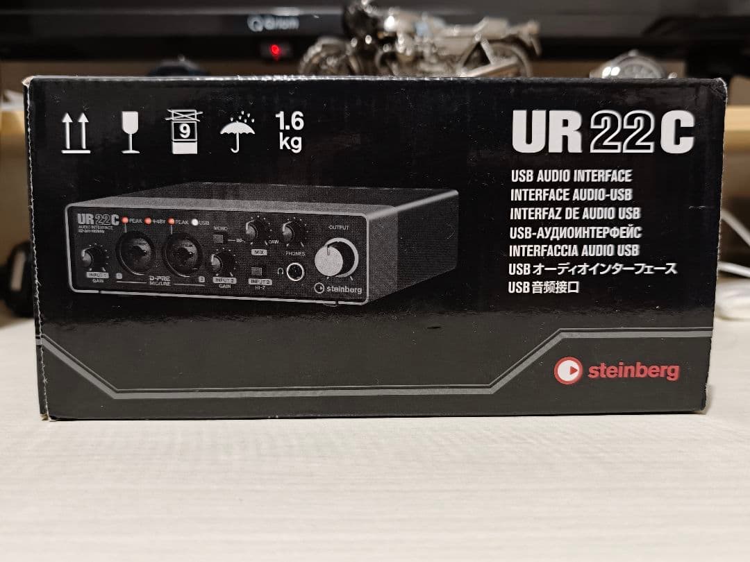 【動作良好】Steinberg UR22C ※外箱ダメージ・USBケーブル欠品