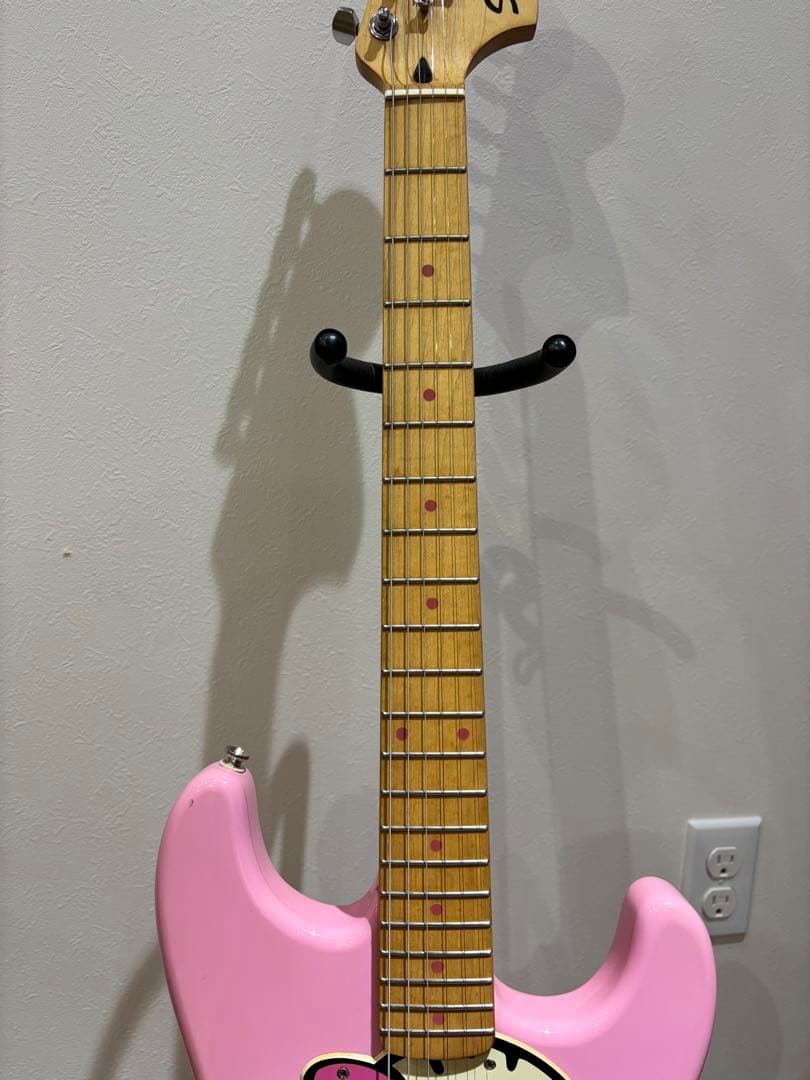 ハローキティ エレキギター ピンク