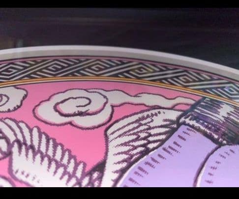 ロッキンジェリービーン シルクスクリーン　波佐見焼 6寸皿 国内正規品 寺田器