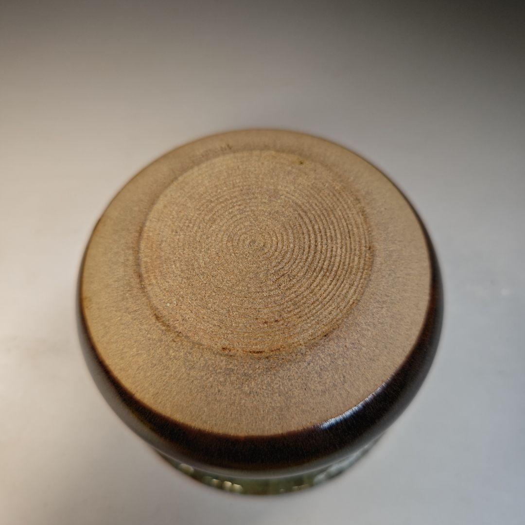 イ766 健水『喜祥造』『高取釉健水　共箱』茶道具