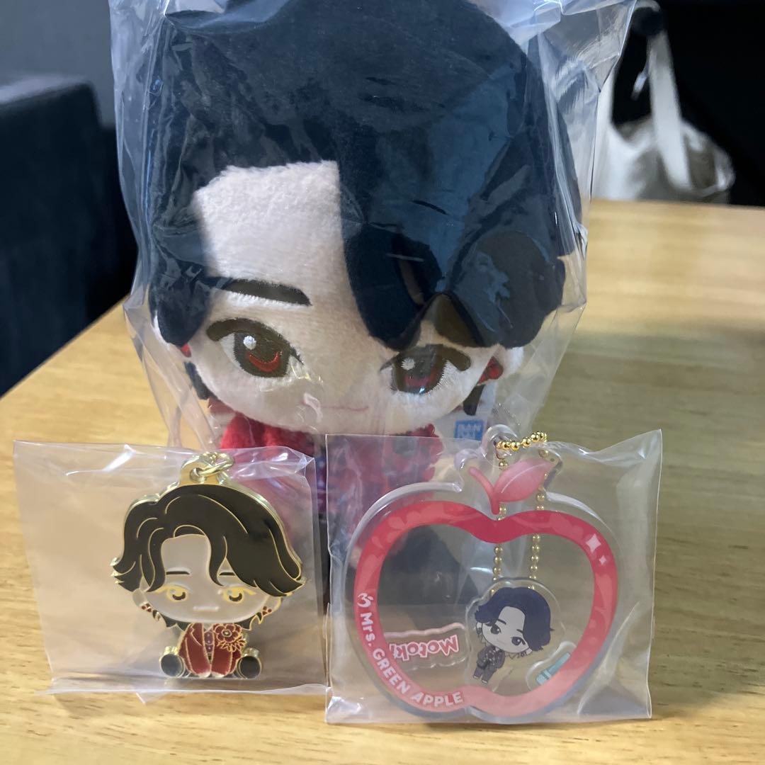 ミセス1番くじ　A賞E賞F賞もっくん　3点セット