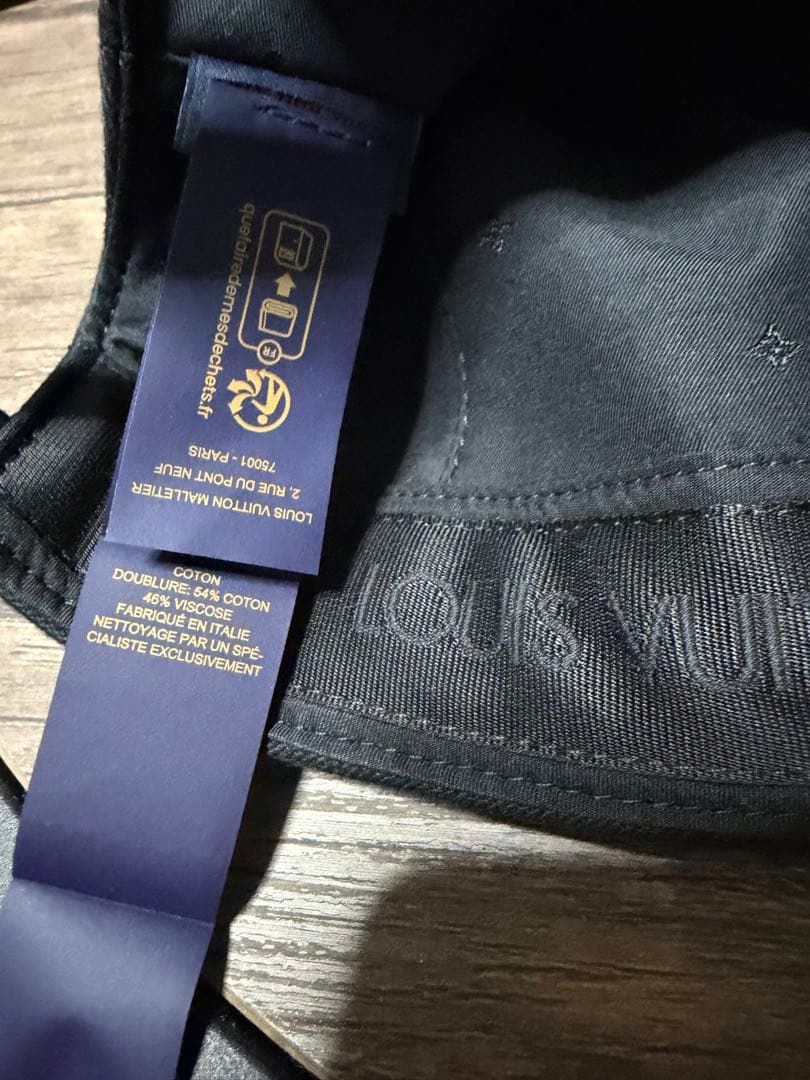 ルイヴィトン　LV スマッシュ　キャップ Lサイズ