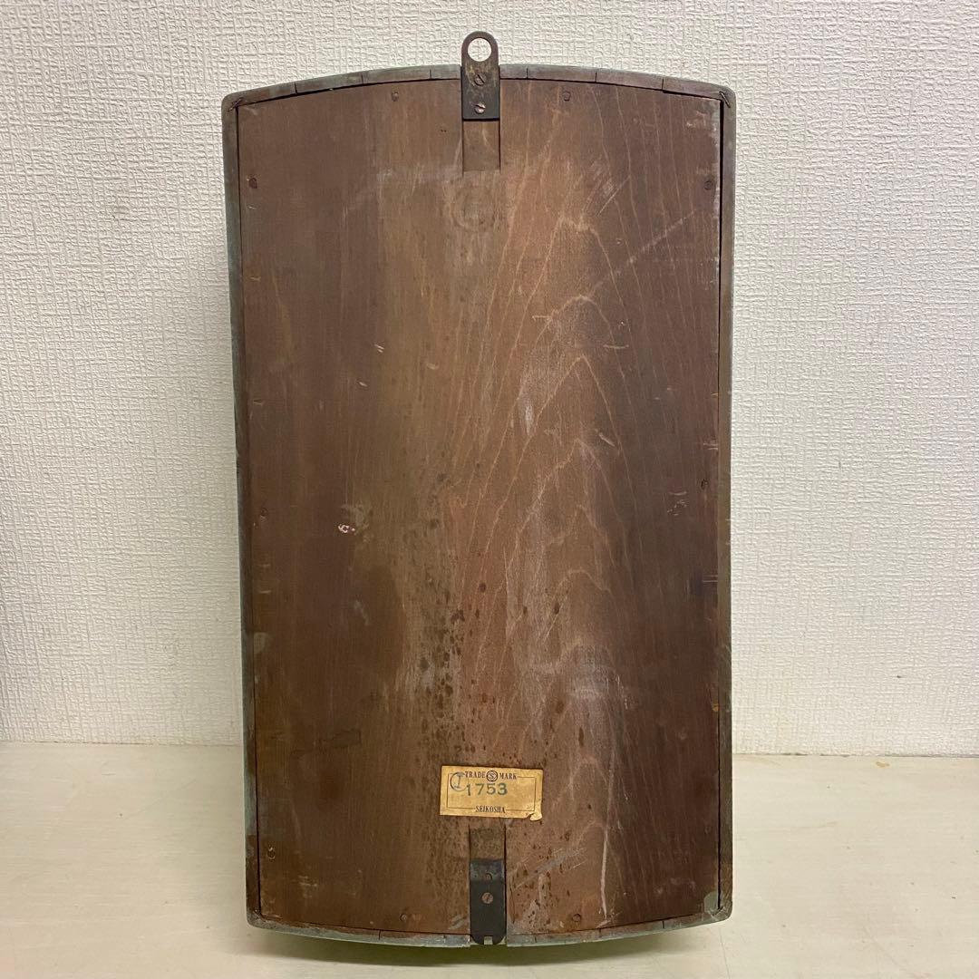 SEIKOSHA 昭和レトロ ゼンマイ時計 グリーン No.1753