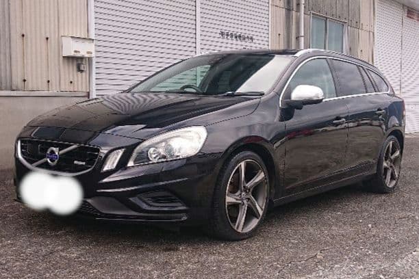 ボルボ V60 T4 Rデザイン 黒革 18インチAW ナビ