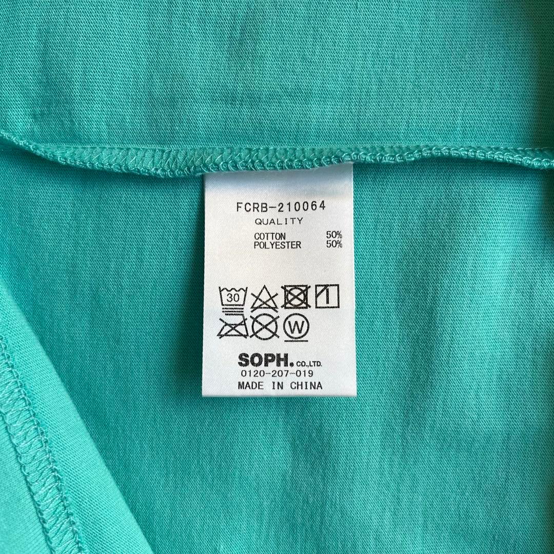 [XL]新品未使用タグ付きF.C.Real Bristol ターコイズ Tシャツ