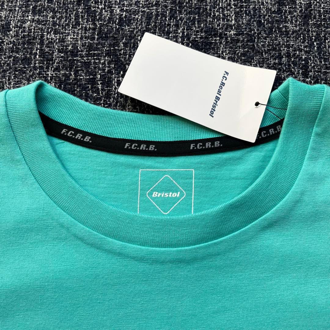 [XL]新品未使用タグ付きF.C.Real Bristol ターコイズ Tシャツ