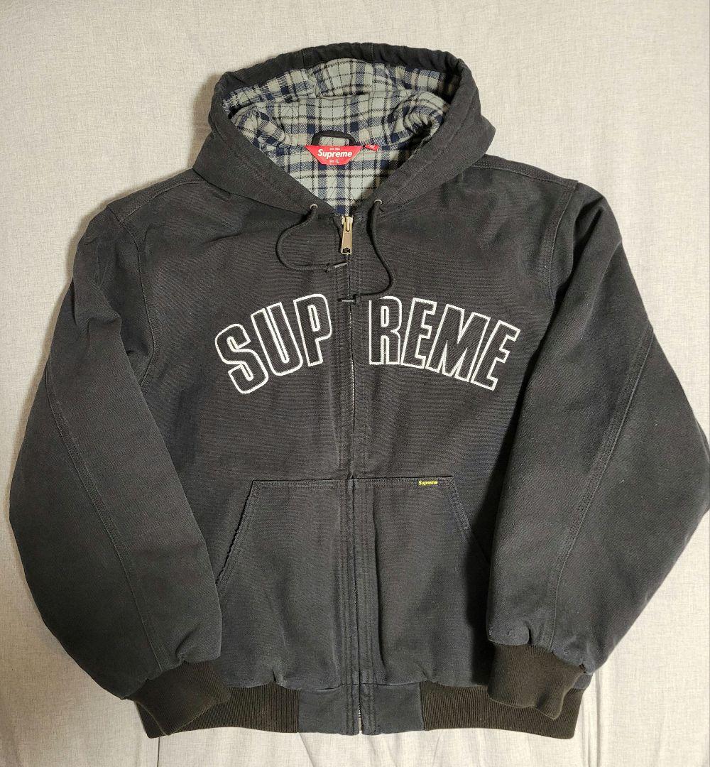 ジャケット・アウター SUPREME Reflective Arc Hooded WorkJacket
