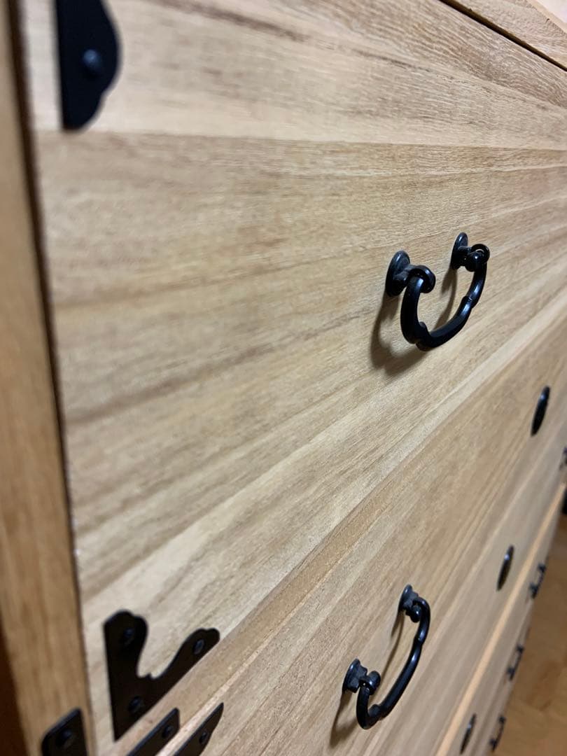 桐箪笥 3段重ね 着物収納 和家具 桐タンス たのメル便／直接引き取り可」