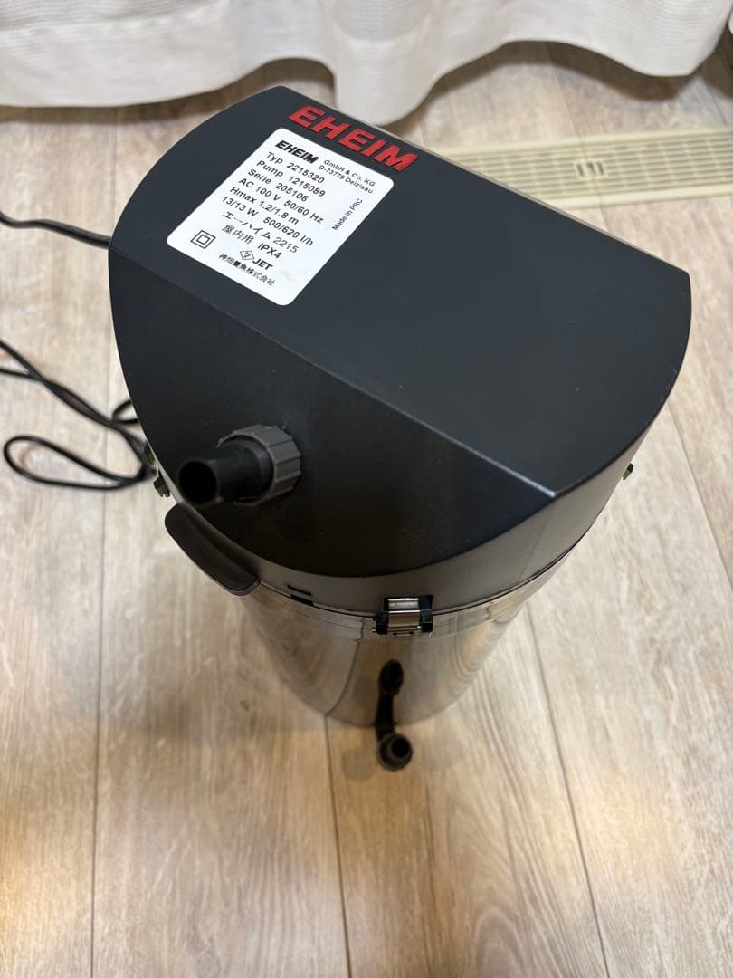 エーハイムクラシック2215 50/60Hz共通