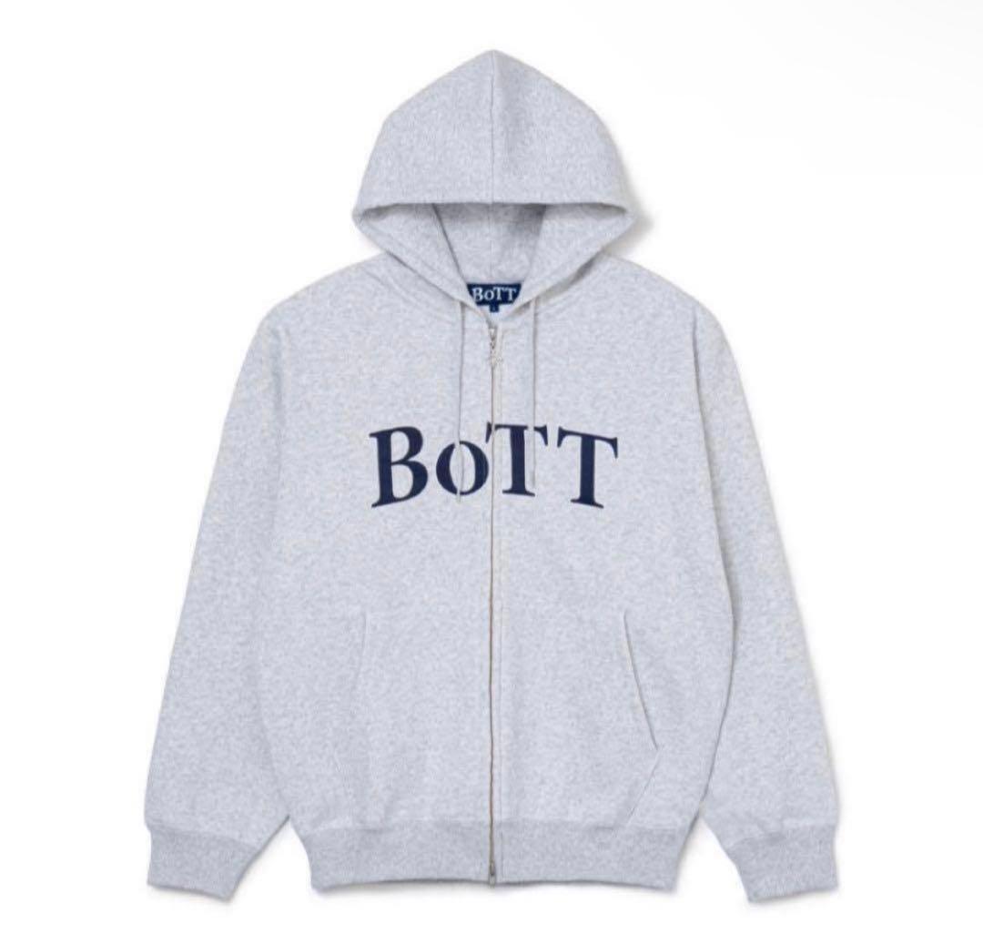 BoTT OG Logo Zip Hoodie グレー ash