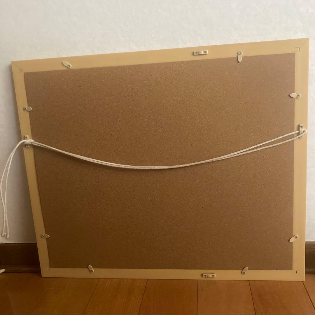 ポスター入り額縁（横54cm／縦45cm／幅2cm）