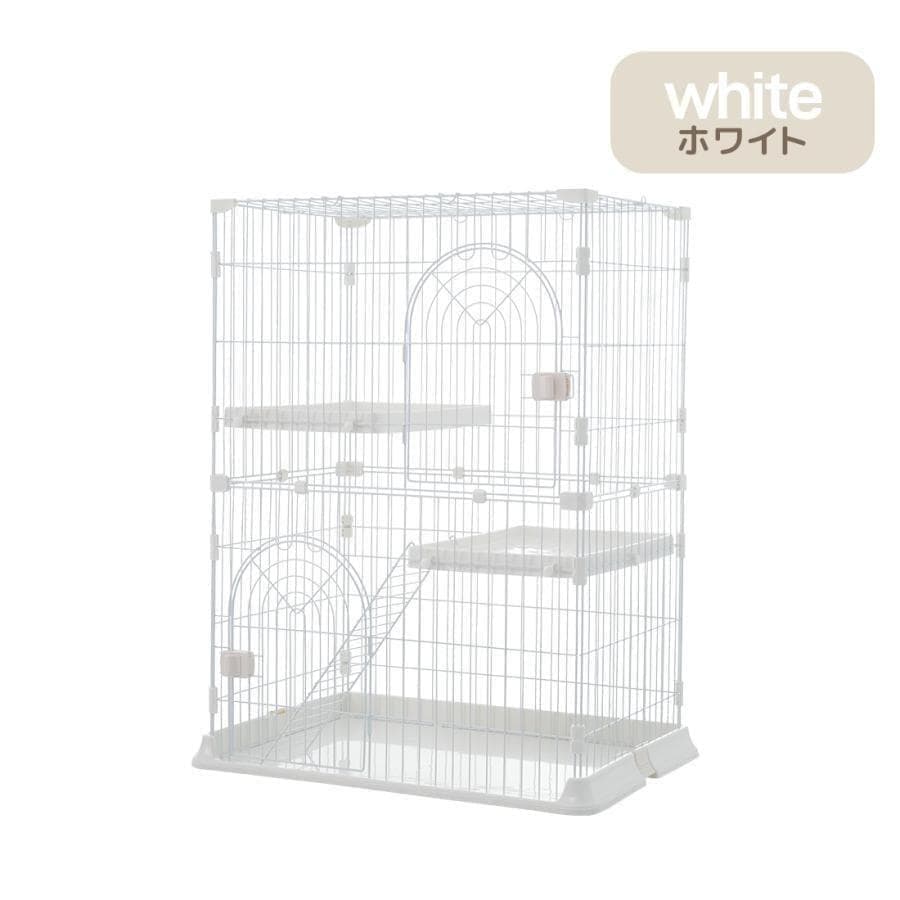 訳あり新品 猫 ケージ キャットケージ 2段 猫用ゲージ 1157-200