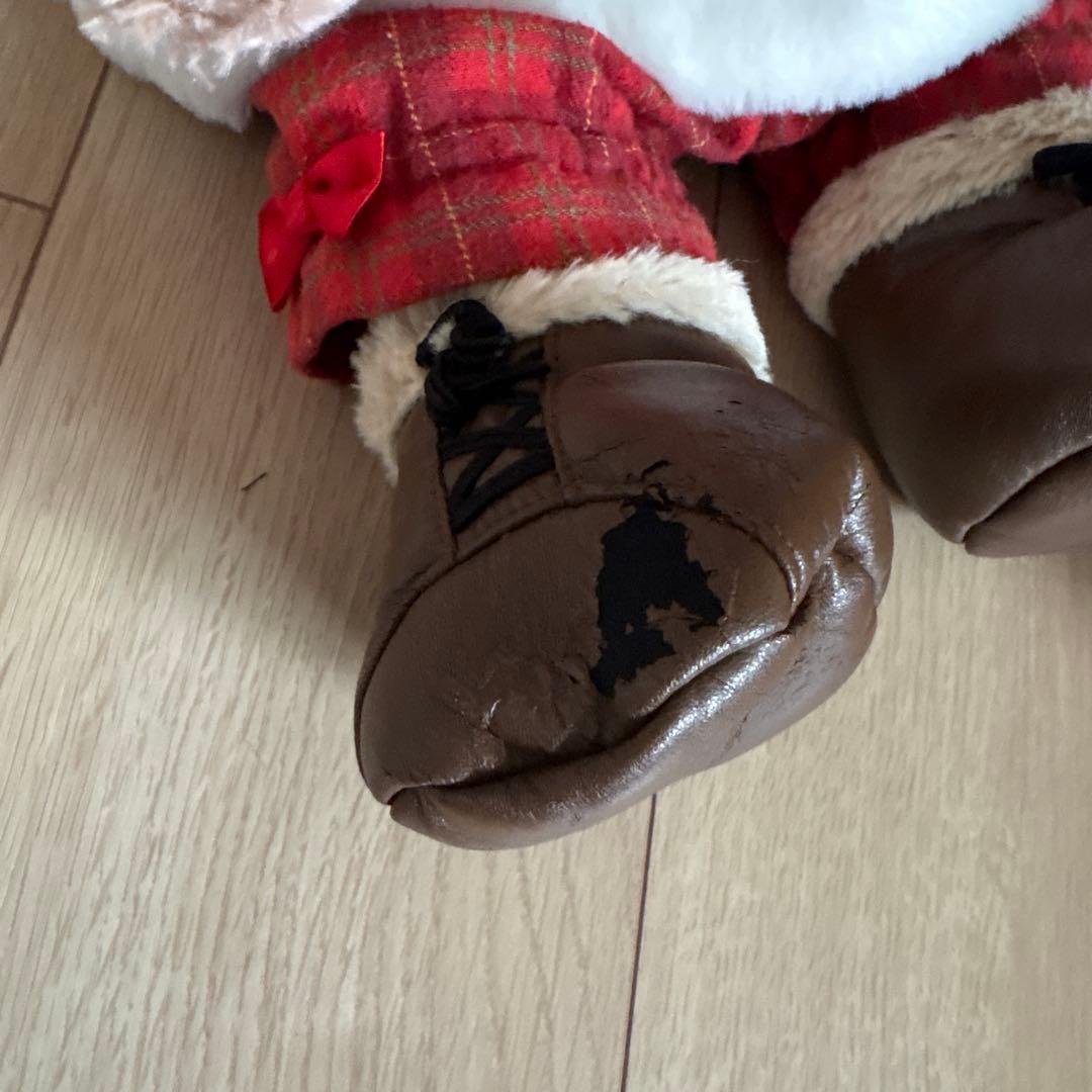 ダッフィーとシェリーメイのぬいぐるみ 2体セット クリスマス衣装付