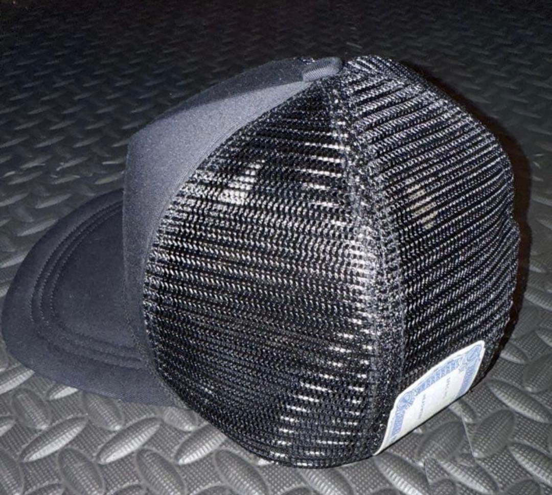 帽子 DUGANDCO. COTTON MESH CAP - BLACK