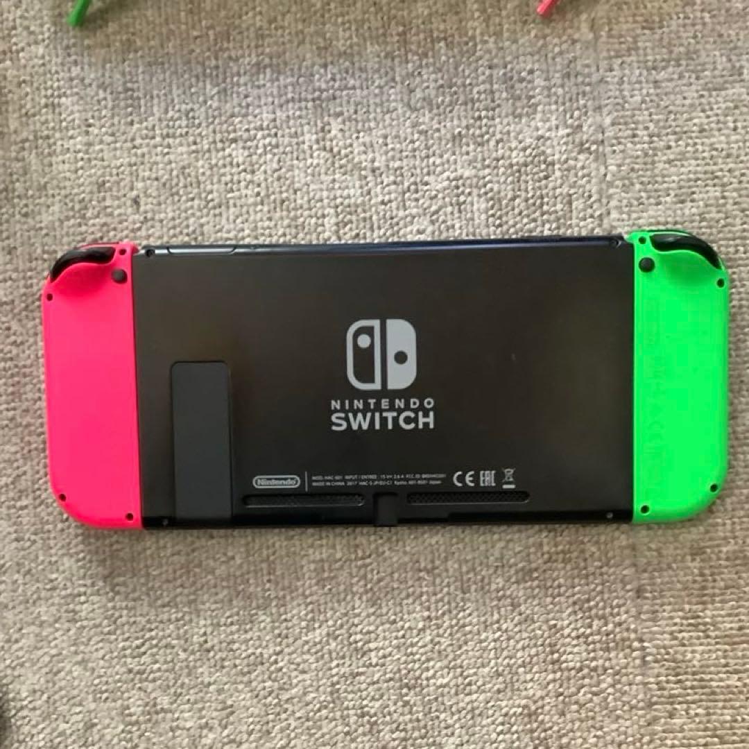 【ジャンク】Nintendo Switch 本体　MicroSD 64gb付き