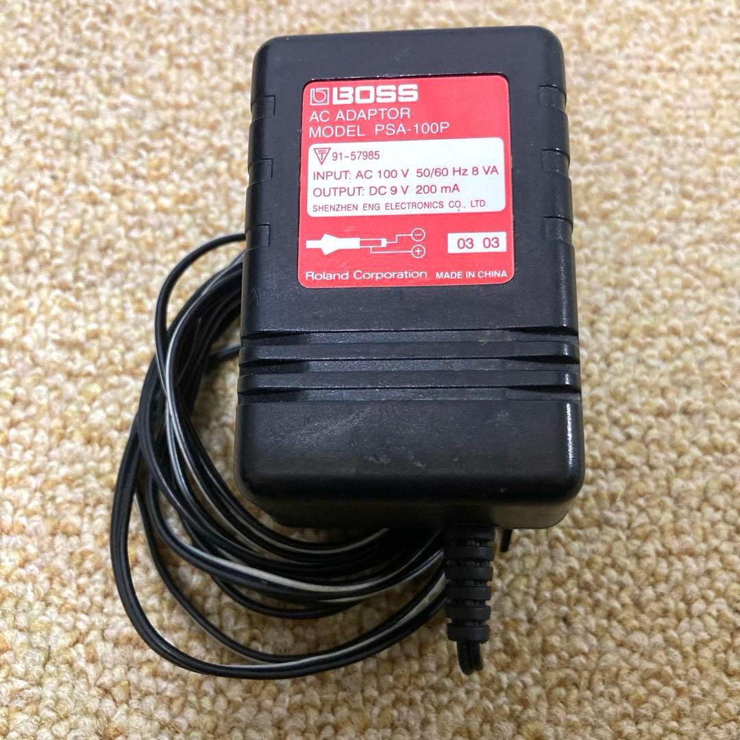 BOSS AD-8 PSA-100Pアダプター付