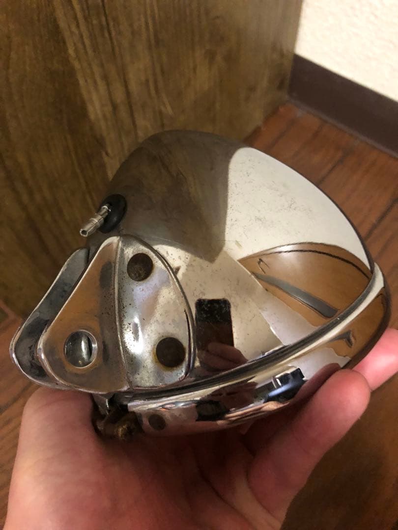 ビンテージヘッドライト　チョッパー　ハーレー　ショベル　アイアン　エボ　SR