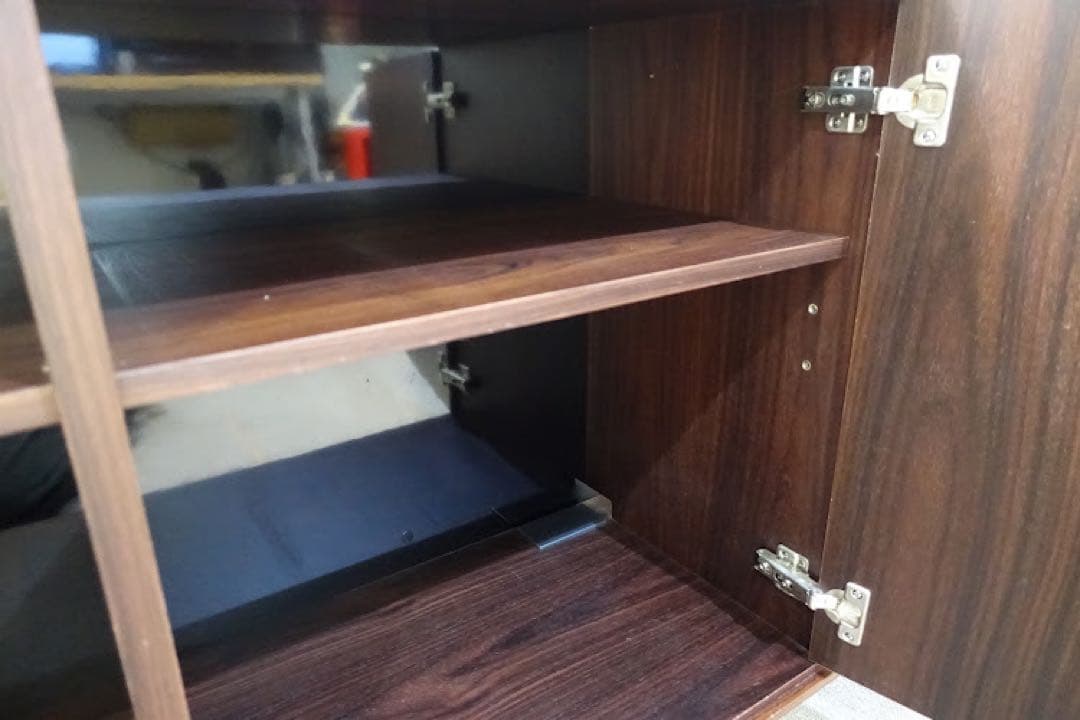 CIBONE シェルフ　サイドボード　人工大理石　マガジンラック